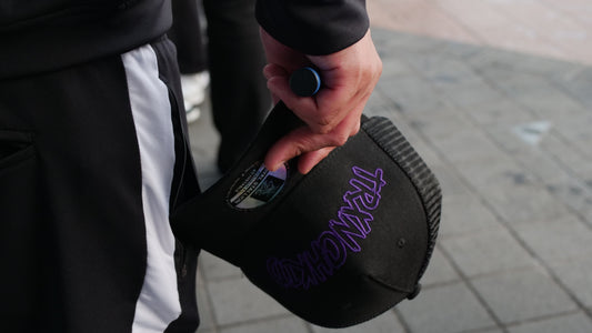 Black And Purple ‘TrxnchKid’ Hat