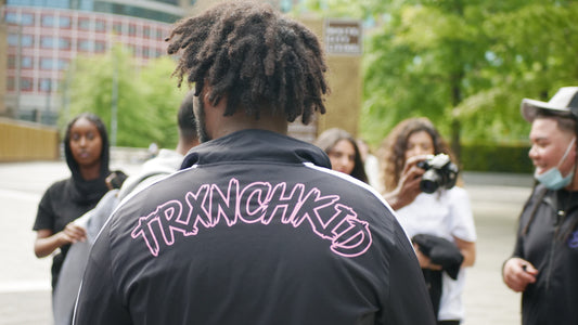 Classic Black & Pink TrxnchKid Tracksuit